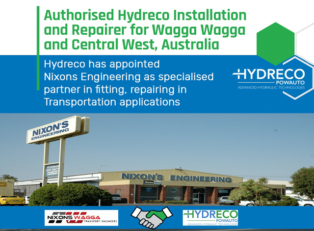 Authorised Hydreco Installation and Repairer for Wagga Wagga and Central West, Australia
